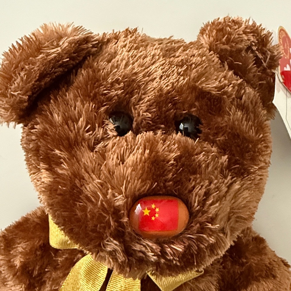 2002 FIFA World Cup Champion the Bear - CHINA 🇨🇳 - Beanie BUDDY